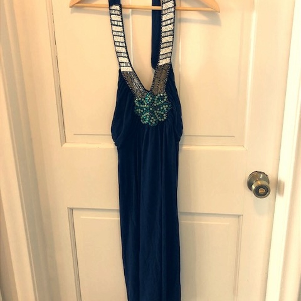 Blue dress